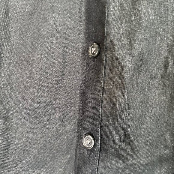Eddie Bauer 100% Linen Button-Down Front A-Line Maxi Skirt 8 - Picture 8 of 10